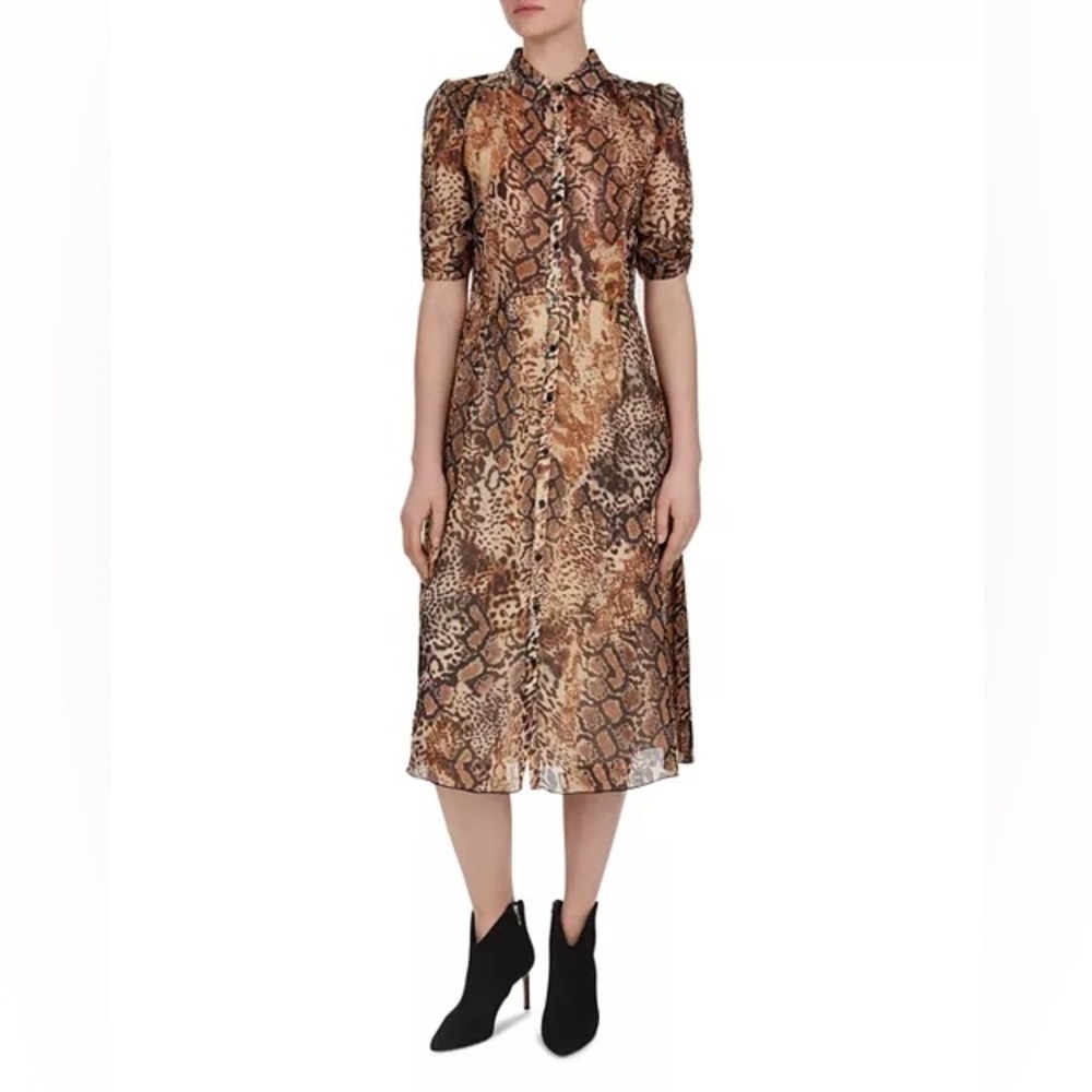 ba&sh
Rozy Animal-Print Shirt Dress (6)